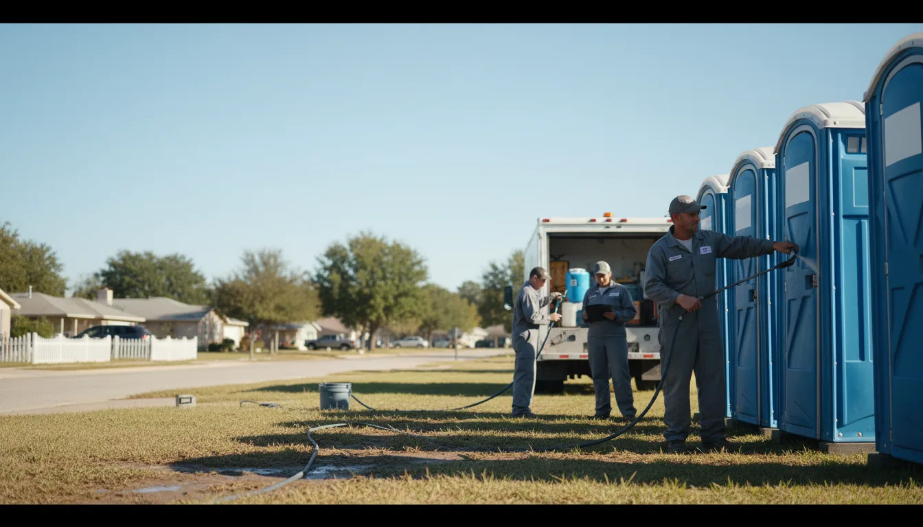Long-Term Portable Toilet Rental in Greenville, OH near me